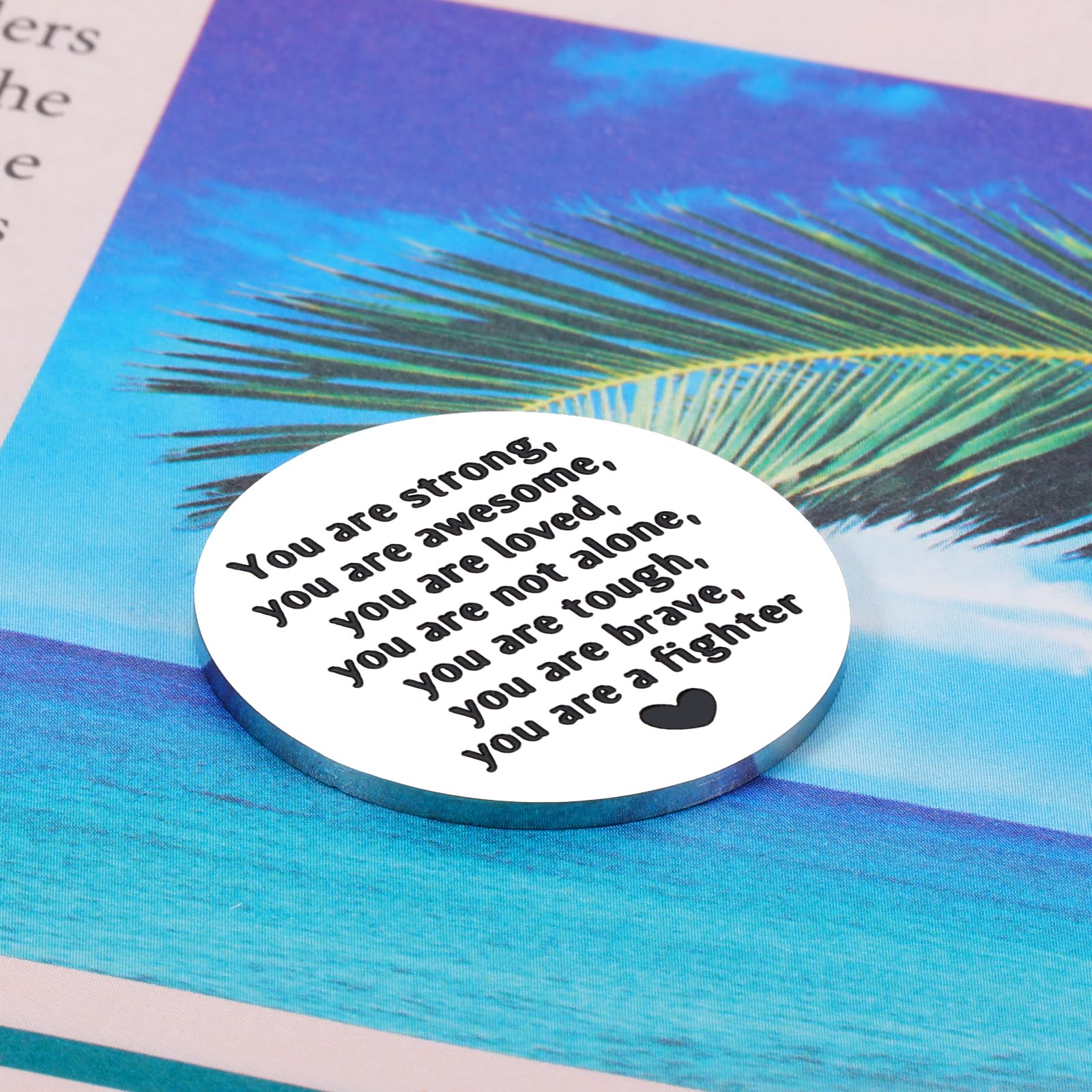 Pocket Hug Gift - Inspirational Encouragement Token for Cancer Survivors, Get Well Soon Present for Men & Women - Perfect for Post-Surgery, Birthday, Christmas - Heartwarming Keepsake for Friends & Family Members (Ideal for Hospital Visits, Recovery Support & Special Occasions)