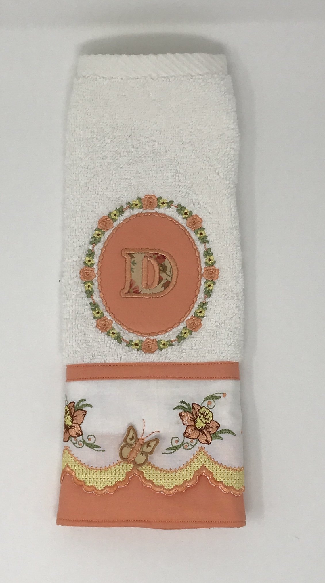 Luxury Monogrammed Bath Towel Set - 3 Piece Soft & Absorbent Cotton Towels for Spa, Bathroom & Beach - Personalized Gift for Her & Him