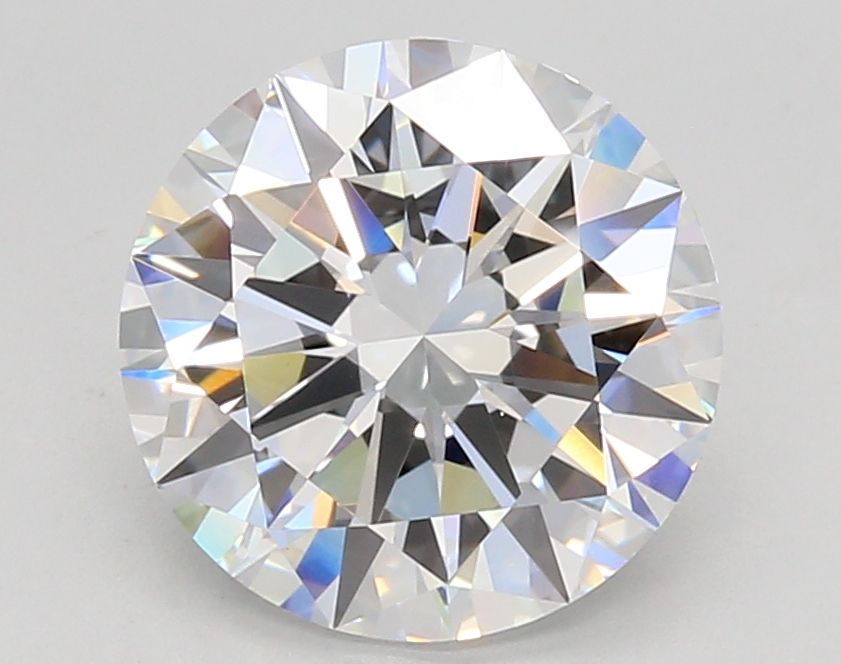 3.00 Carat E Color VVS2 Clarity Round Lab-Grown Diamond - Perfect for Engagement Rings & Anniversary Jewelry