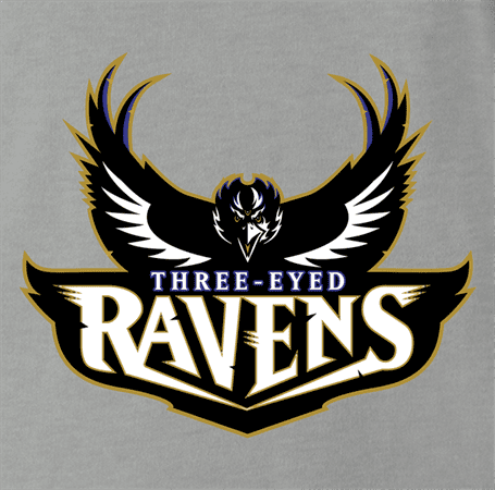 Three Eyed Ravens T-Shirt - Game of Thrones Inspired Graphic Tee for Men & Women - Perfect for Cosplay, Halloween, and Fan Conventions