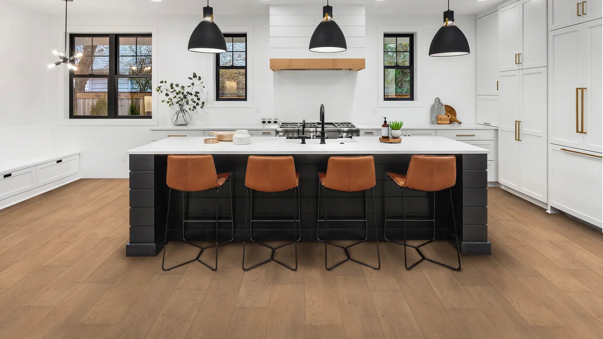 Coretec Pro Plus Integrated Bevel Fairhaven Oak 7x48 Waterproof Luxury Vinyl Plank Flooring - Perfect for Living Rooms, Kitchens & High-Traffic Areas