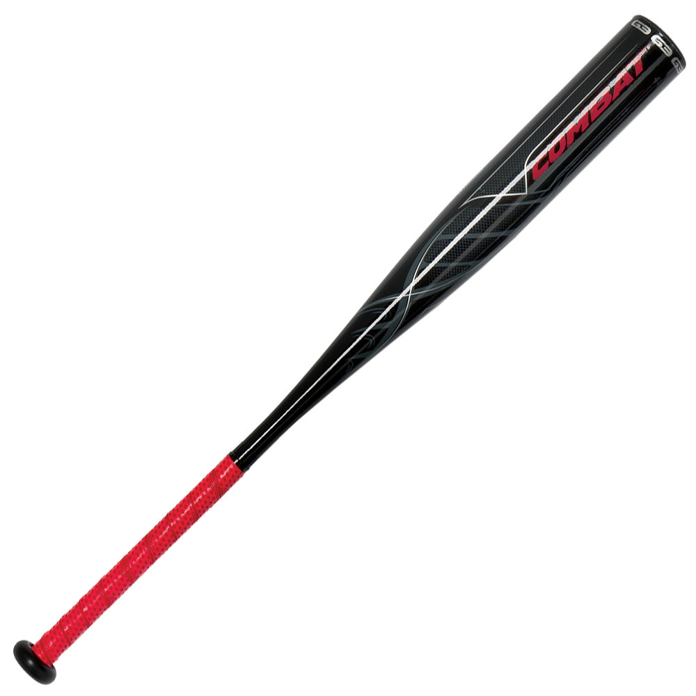 New Combat Portent G3 PG3AB103 BBCOR Certified Baseball Bat - Black/Red for High School & College Players - Perfect for Games & Training