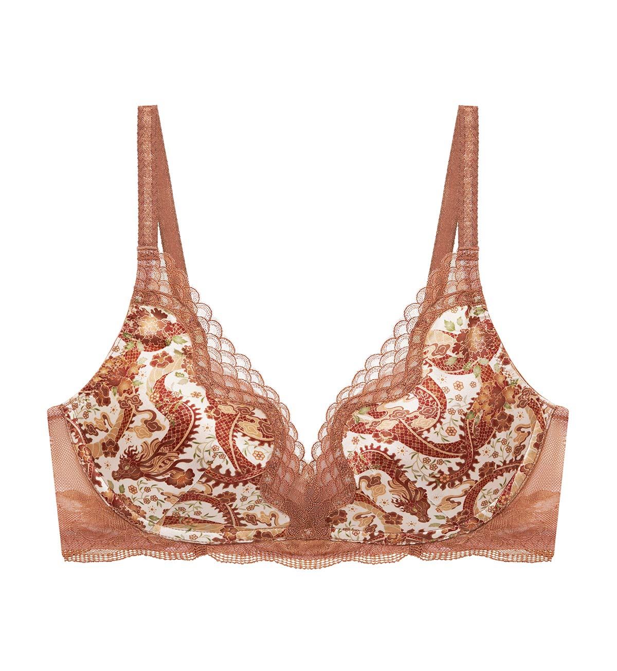 FEIFEI RUAN Push Up Plunge Bra - Sexy Lingerie for Women, Comfortable Underwire Support, Perfect for Date Night & Special Occasions