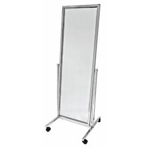 Full Length Mirror for Home & Gym - Floor Standing Dressing Mirror with Adjustable Tilt - Perfect for Bedroom, Living Room, or Fitness Studio (Rental Option Available)