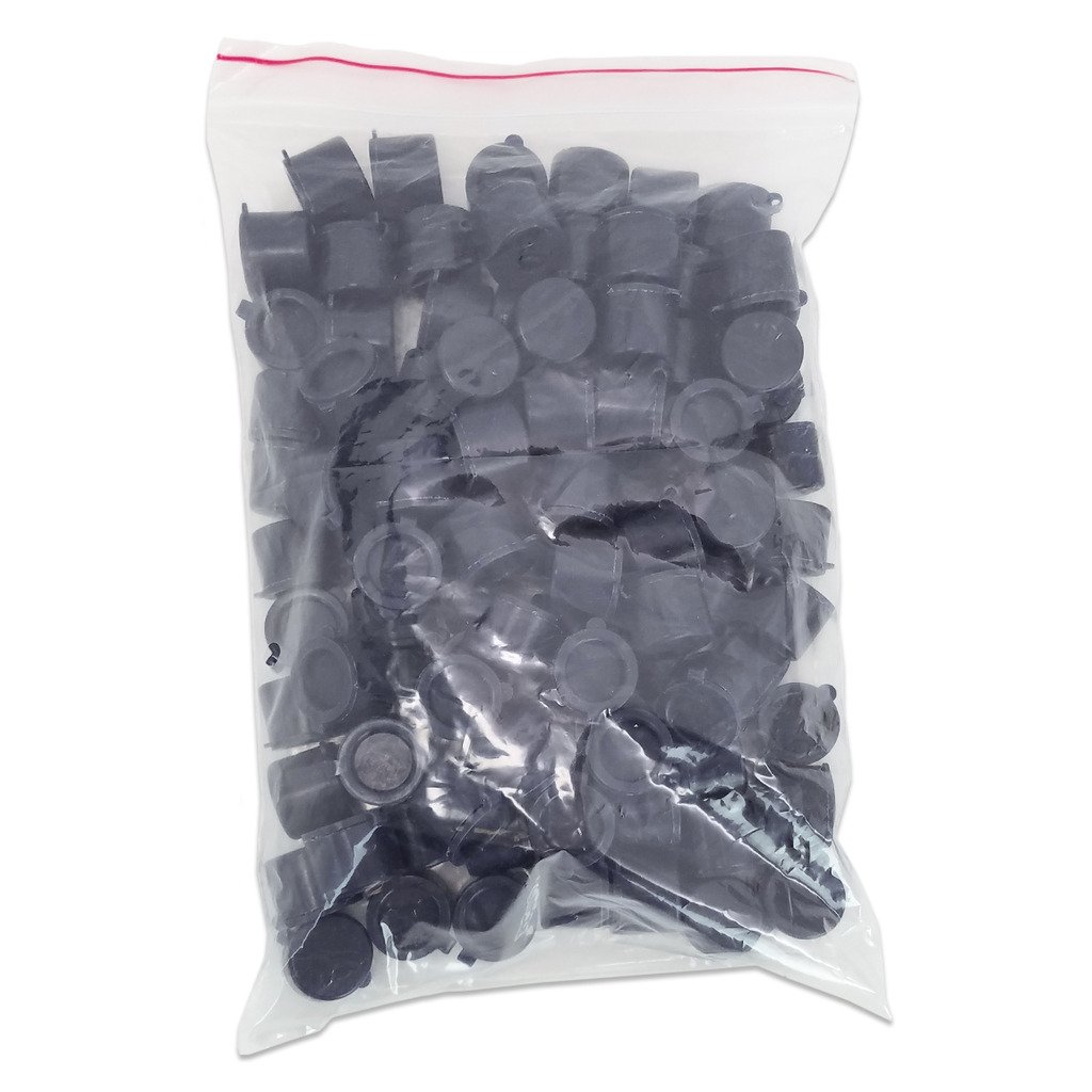 Beauticom Black Color Ink Holder - 100pcs Pack for Printer Cartridges | Office & Home Printing Supplies