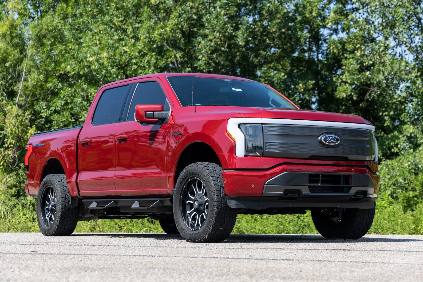 3 Inch Lift Kit for Ford F-150 Lightning 4WD (2022-2025) - Heavy Duty Forged Upper Control Arms (UCA) - Off-Road Suspension Upgrade for Enhanced Ground Clearance & Performance