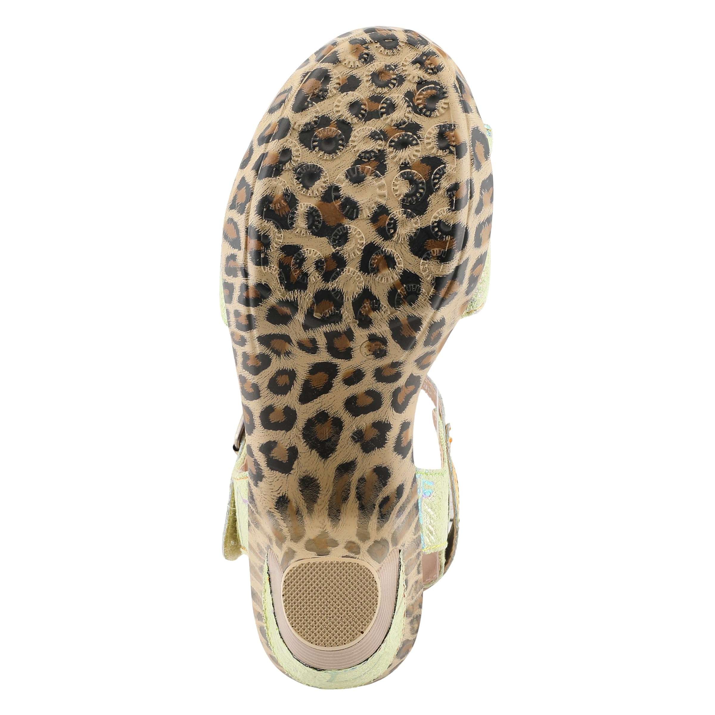 Spring Step L'Artiste Women's Wildcat Comfortable Leather Sandals with Arch Support - Perfect for Summer, Beach, and Casual Outings