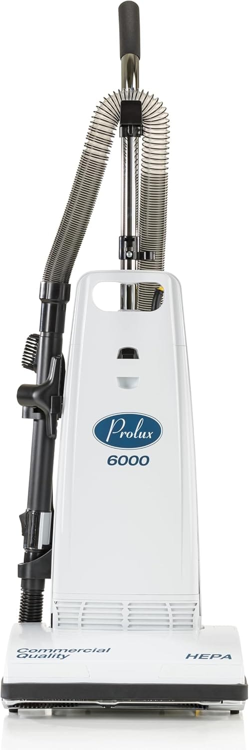 Prolux 6000 Commercial Upright Vacuum Cleaner with On-Board Tools | Heavy-Duty Cleaning for Offices, Hotels & Large Spaces