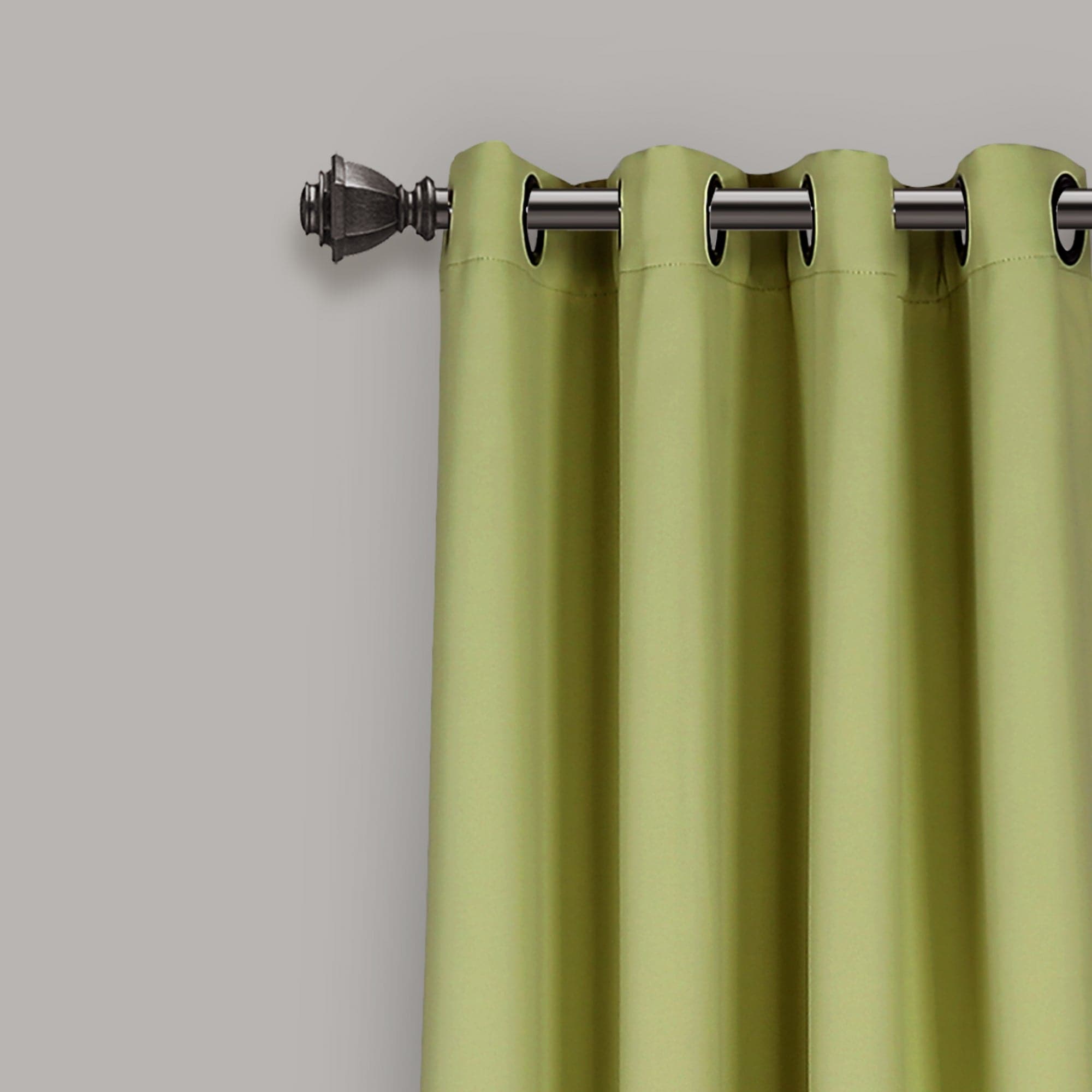 Thermal Insulated Blackout Curtains for Bedroom - Noise Reducing Grommet Window Panels Set, Energy Saving & Light Blocking for Home, Office, Nursery - 2 Panels (52x84 Inches, Black)