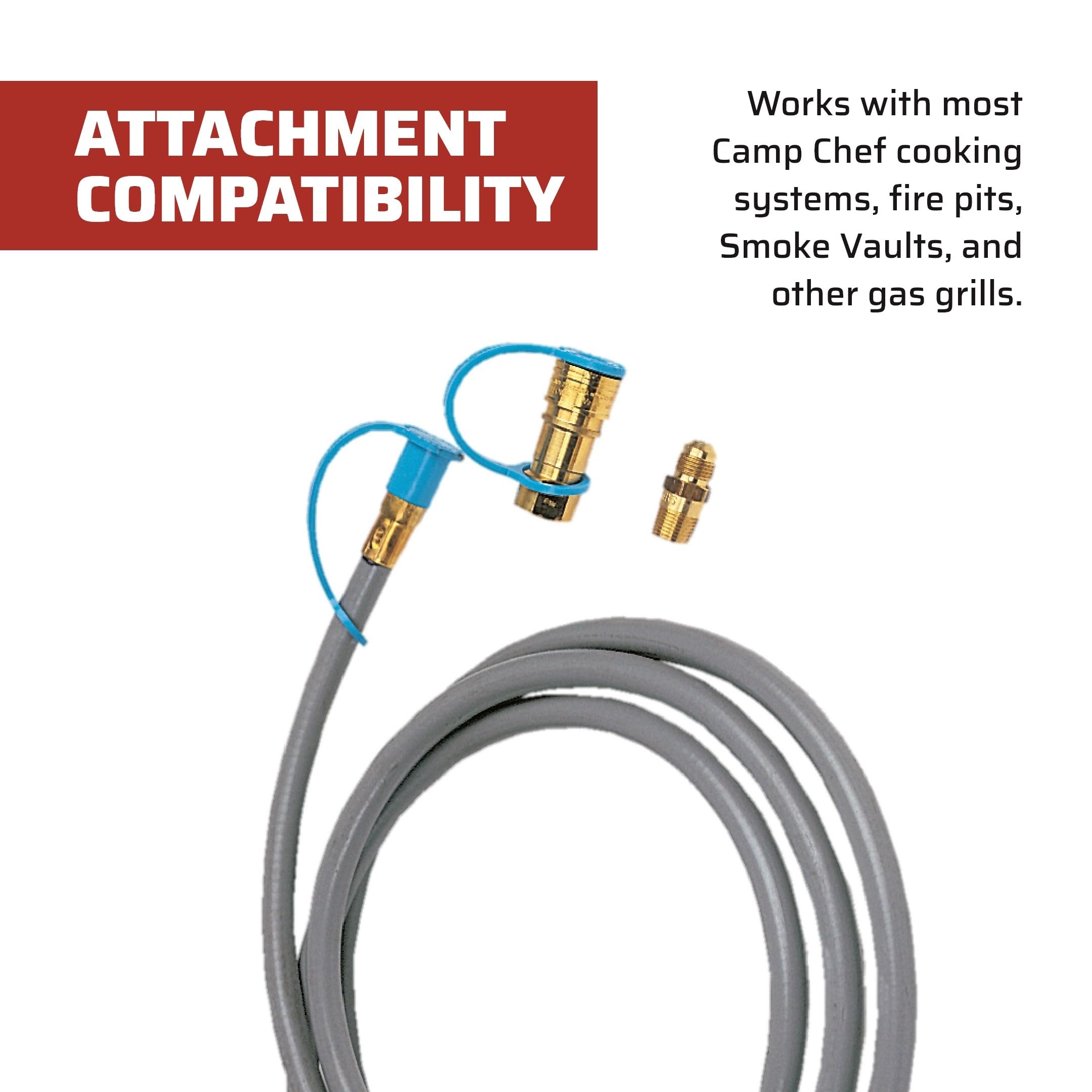 Camp Chef NGKIT Natural Gas Conversion Kit - Compatible with Camp Chef Stoves & Grills - Easy Installation for Outdoor Cooking, Backyard BBQs, and Camping Trips