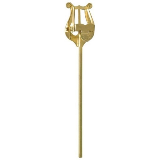 APM Brass Straight Trumpet Lyre - Professional Bb Trumpet Sheet Music Holder for Marching Band & Orchestra Performances - Perfect for Musicians, Students & Music Teachers