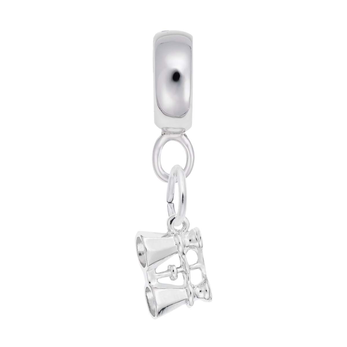 Binoculars Charm Dangle Beads for Jewelry Making - Bracelet & Necklace Charms - Perfect for DIY Crafts, Friendship Gifts, and Fashion Accessories