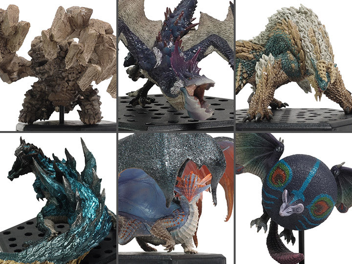Capcom Figure Builder Monster Hunter Plus Vol 17 - 6-Piece Trading Figure Box Set | Action Figure Collection for Gamers & Anime Fans | Perfect for Display, Gifts, and Gaming Decor