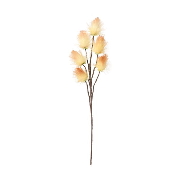 Vibrant Orange Dandelion Art Plant - Perfect for Home Decor, Office Desk & Gift Giving