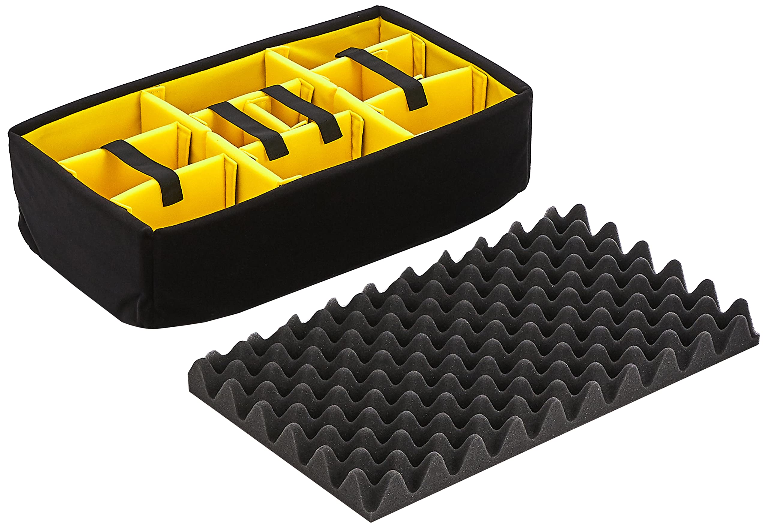 Pelican 1510 Padded Divider Set - Waterproof Protective Case Insert for Camera, Electronics & Tools - Perfect for Travel, Storage & Professional Use