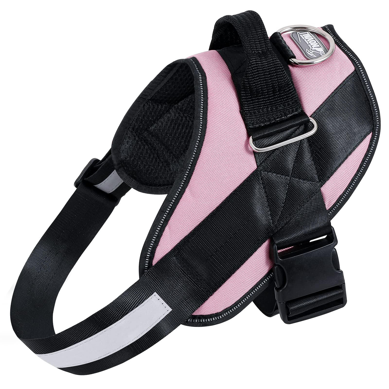 NOYAL No Pull Dog Harness for Large Dogs - Adjustable Reflective Pet Vest with Front Hook & Easy Control Handle - Perfect for Walking, Running & Outdoor Adventures