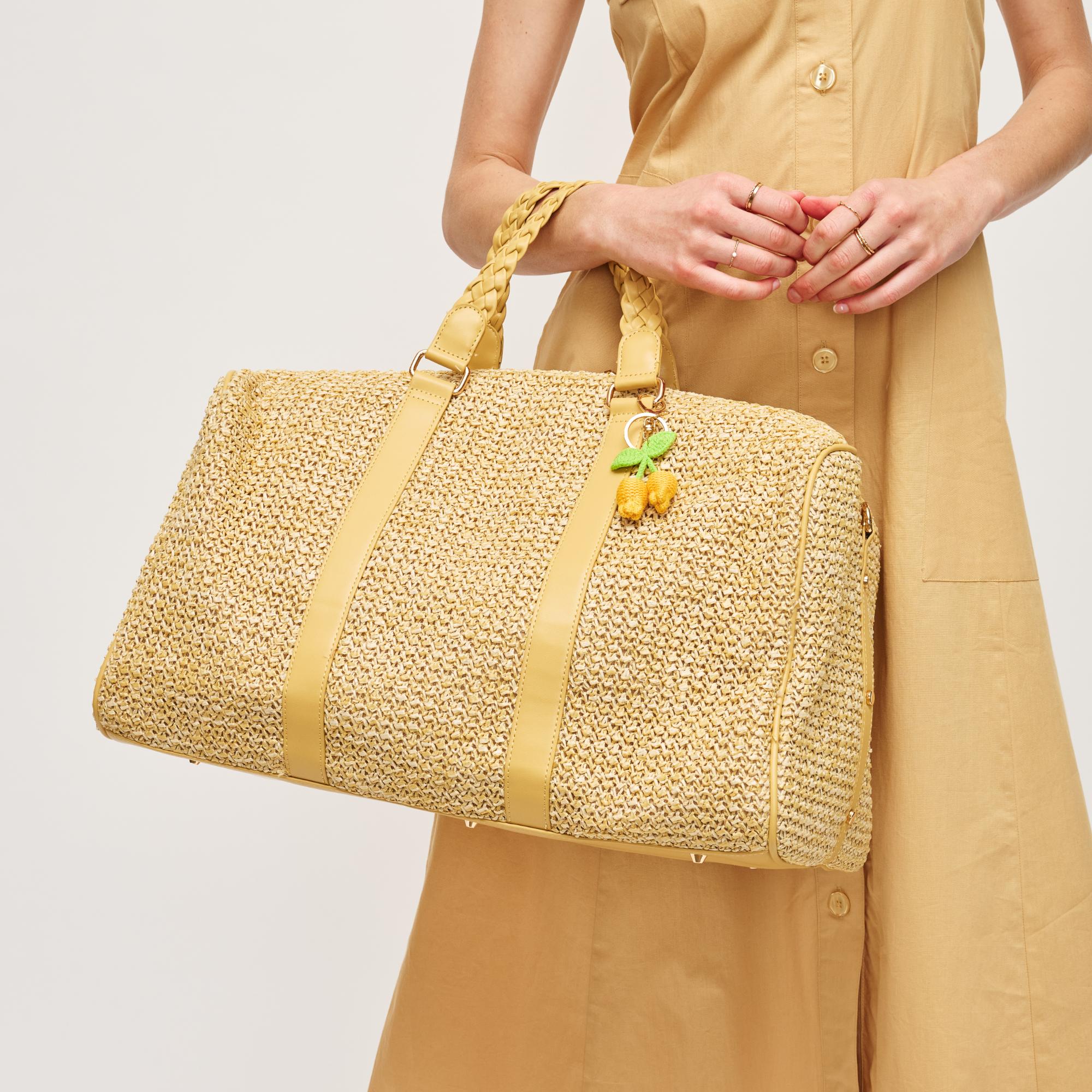 Coastal Escape Weekender Bag - Stylish & Spacious Travel Duffel for Women & Men - Perfect for Beach Getaways, Weekend Trips & Gym Use