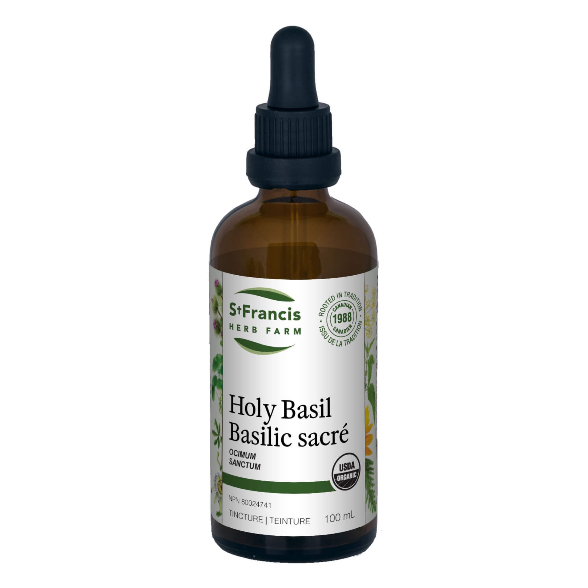 Holy Basil (Ocimum sanctum) - Organic Tulsi Tea Leaves for Stress Relief & Immune Support - Perfect for Herbal Tea, Ayurvedic Remedies & Relaxation