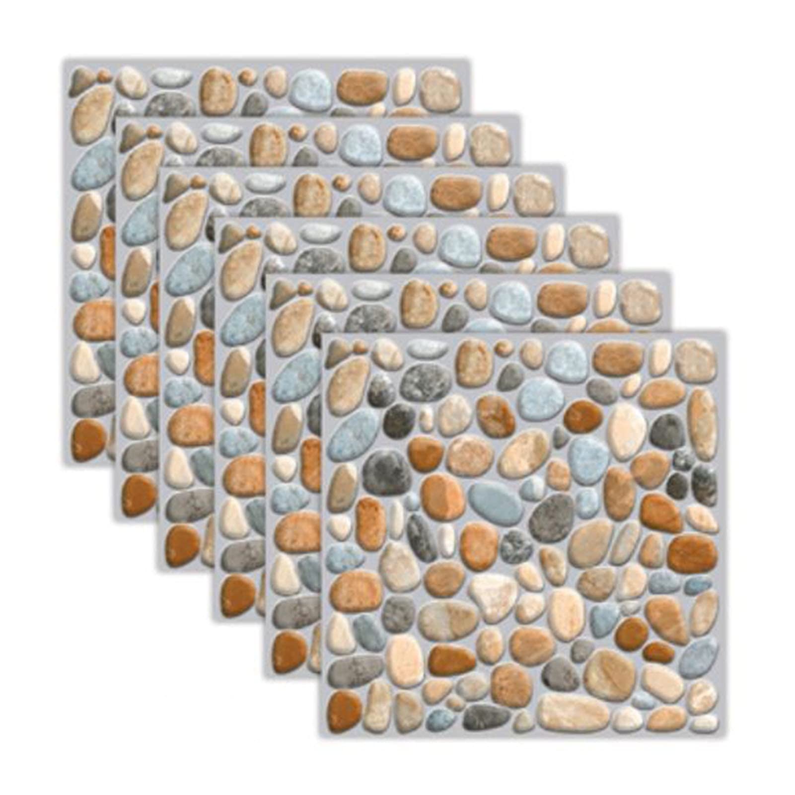 3D Peel and Stick Tile Stickers - 6 Pack 8