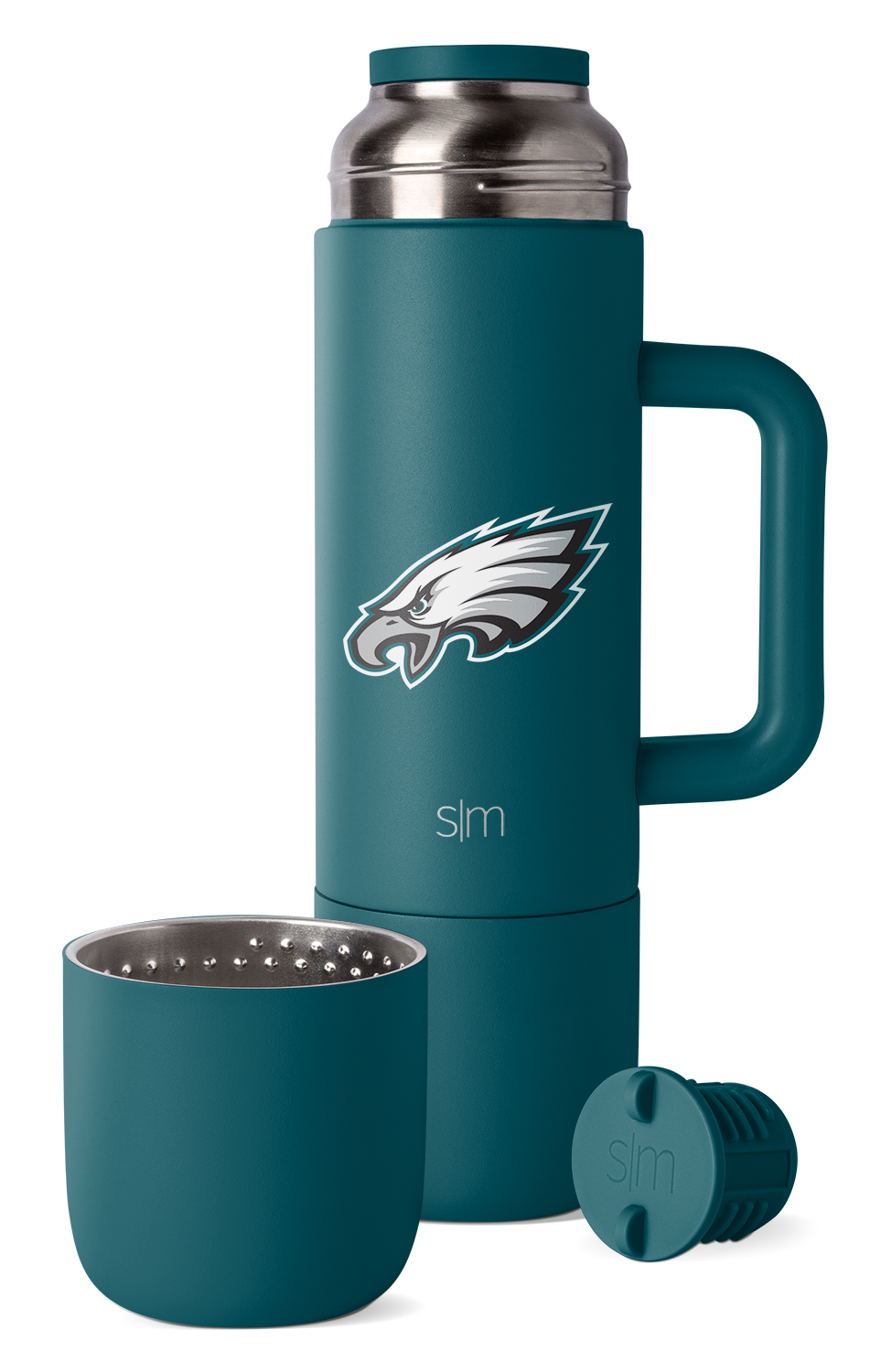 NFL Roam Bottle 36oz Insulated Stainless Steel Water Bottle with Leakproof Lid - Perfect for Football Games, Outdoor Adventures & Gym Workouts