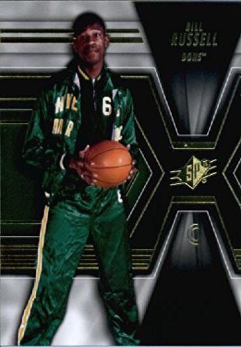 2014-2015 Upper Deck SPX Basketball Trading Card #5 Bill Russell - NBA Legend Collectible for Sports Memorabilia Fans & Card Collectors - Perfect for Display, Investment, and Gifting