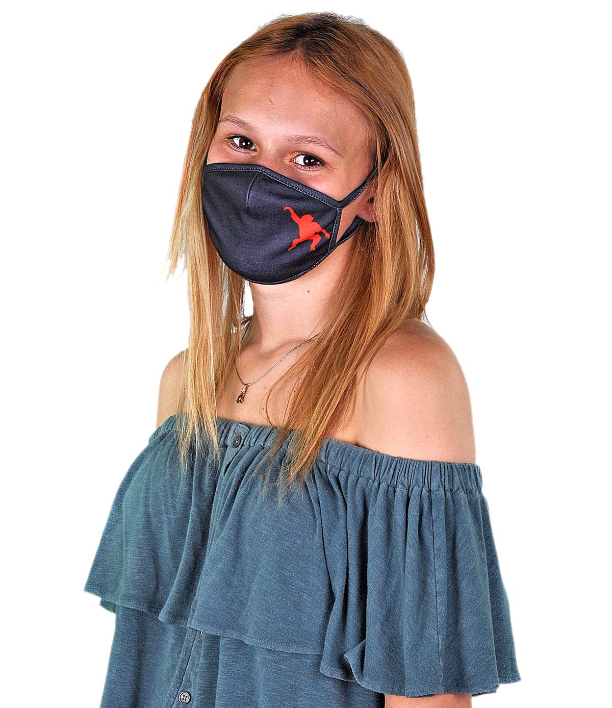 Wild Republic Wild Smiles Reusable Washable Half Face Mask - Comfortable & Breathable for Outdoor Activities, Travel & Daily Protection