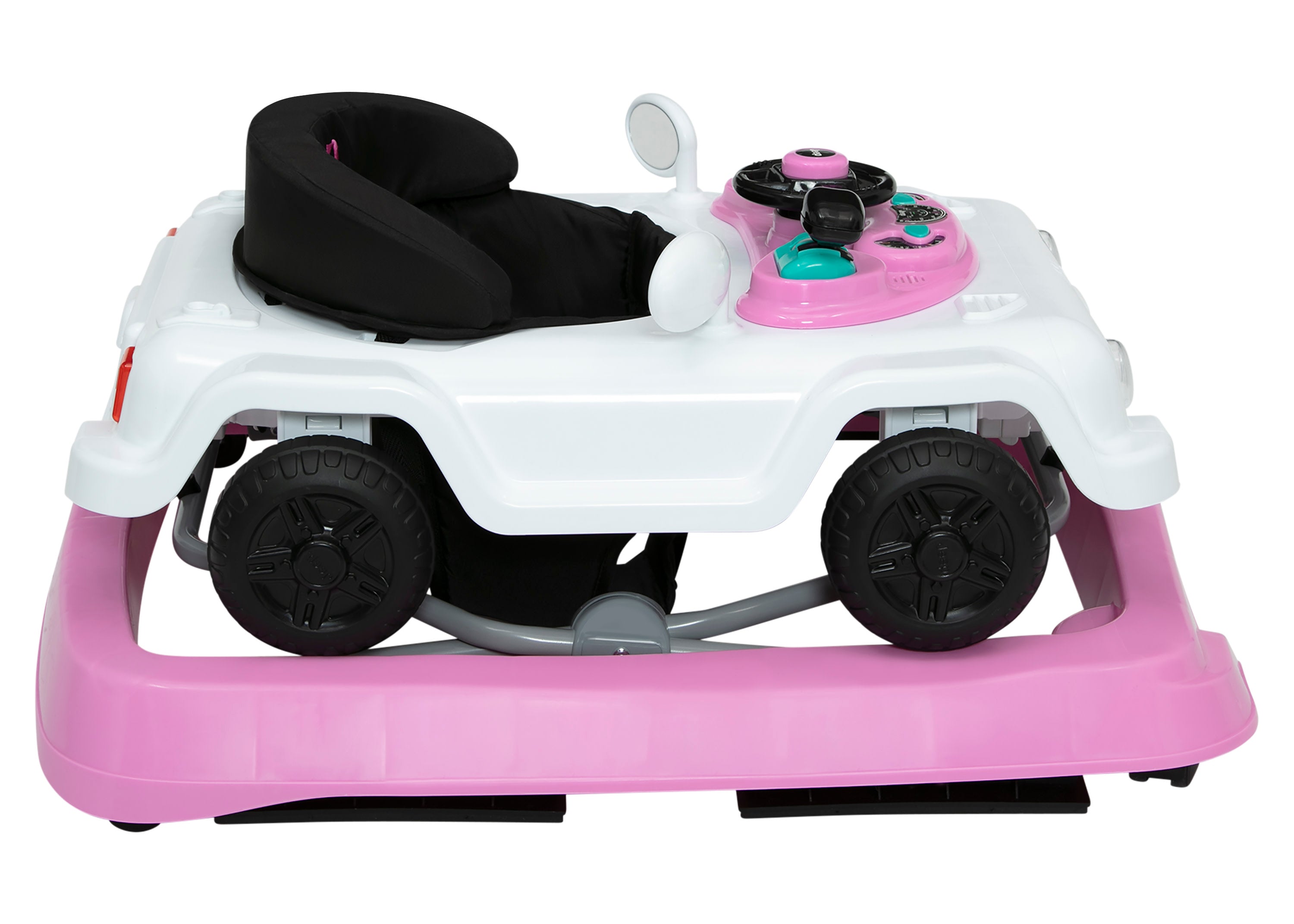 Jeep® Classic Wrangler Activity Walker for Babies - Sturdy 3-Wheel Design with Adjustable Height | Perfect for Indoor & Outdoor First Steps, Learning to Walk, and Toddler Playtime