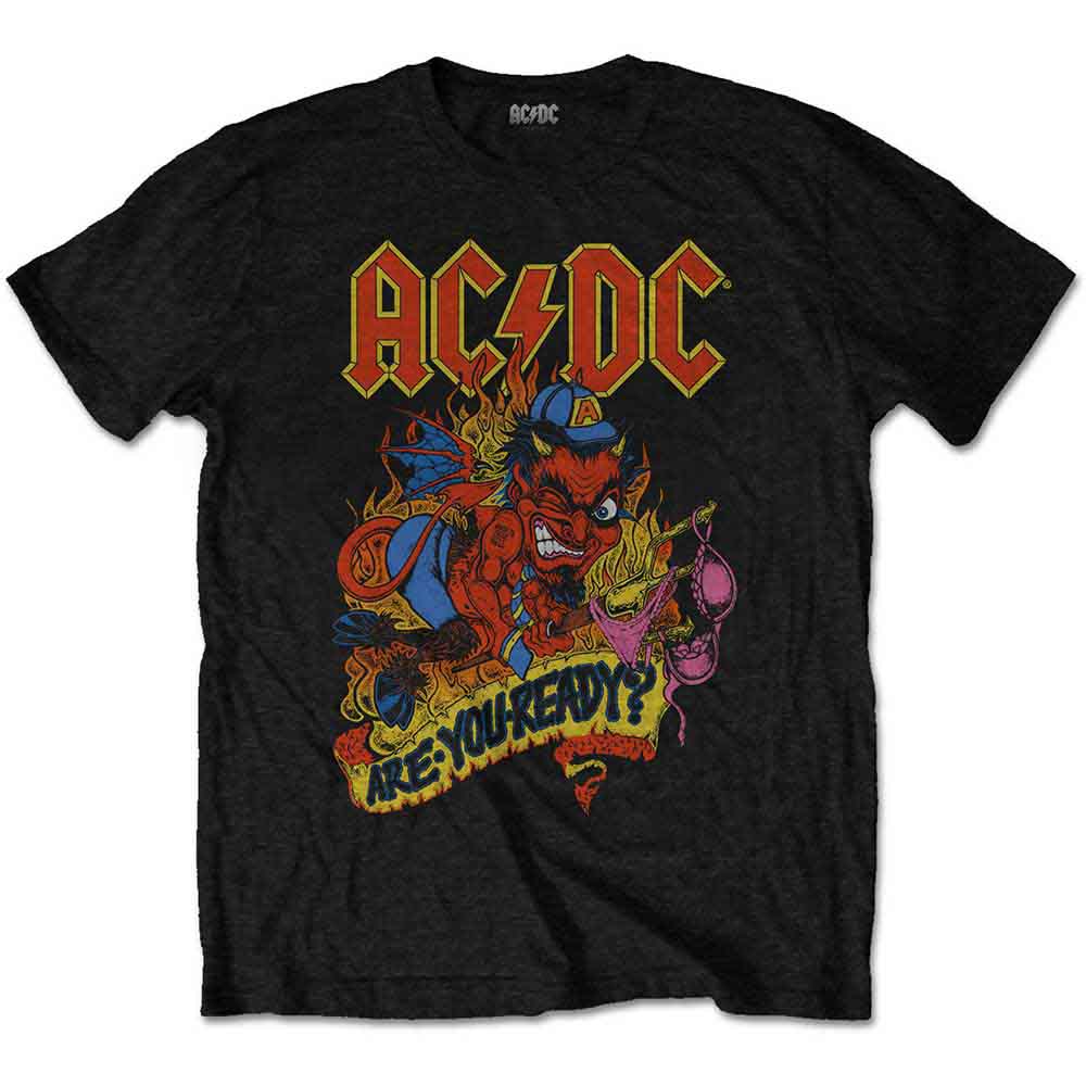 AC/DC Rock Band T-Shirt - Vintage Graphic Tee for Men & Women - Perfect for Concerts, Parties & Casual Wear