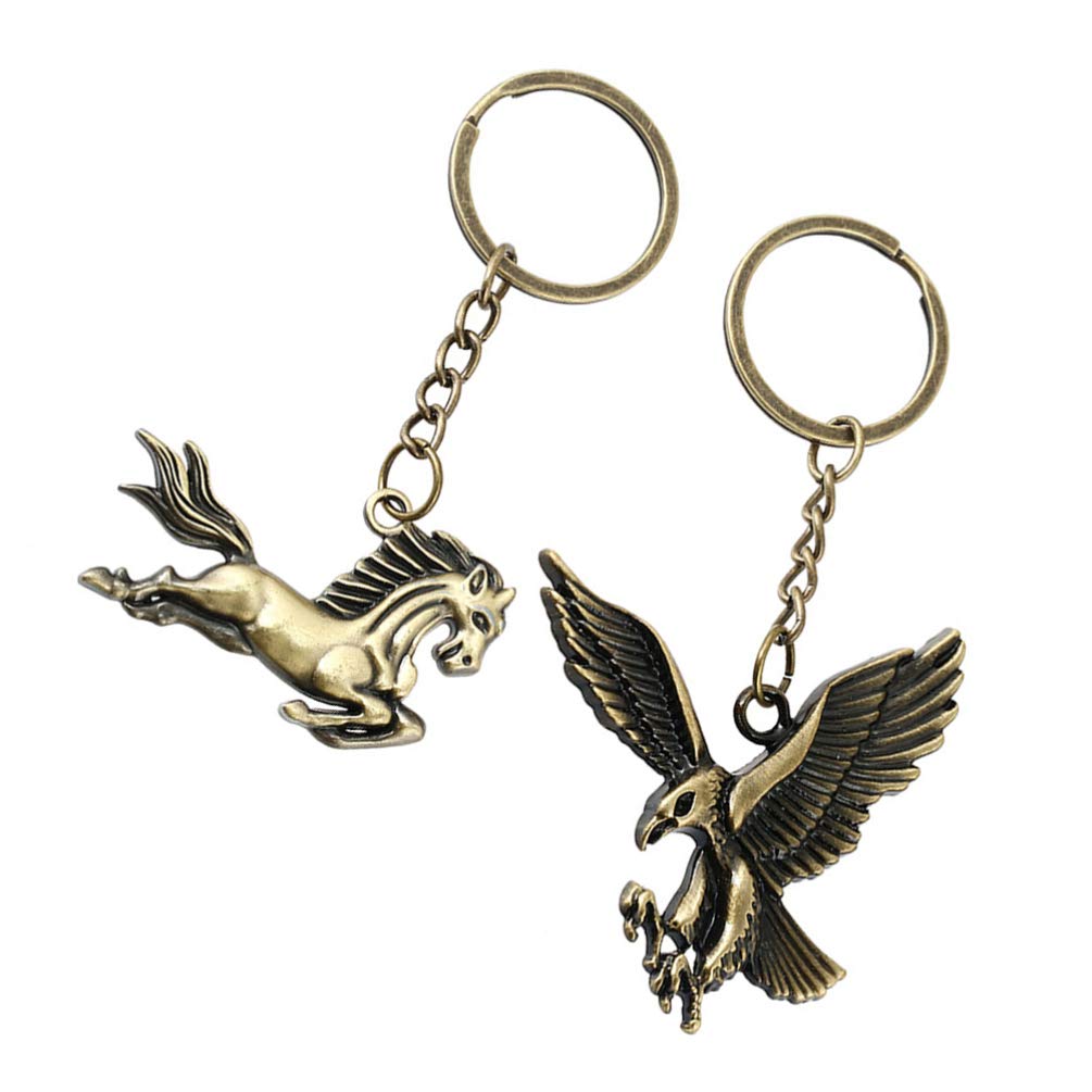 2pcs Alloy Keychain Bag Hanging Pendant - Stylish Handbag Decor & Wallet Accessories, Car Key Ring for Women Men - Perfect for Gifts, Travel, Daily Use and Key Organization