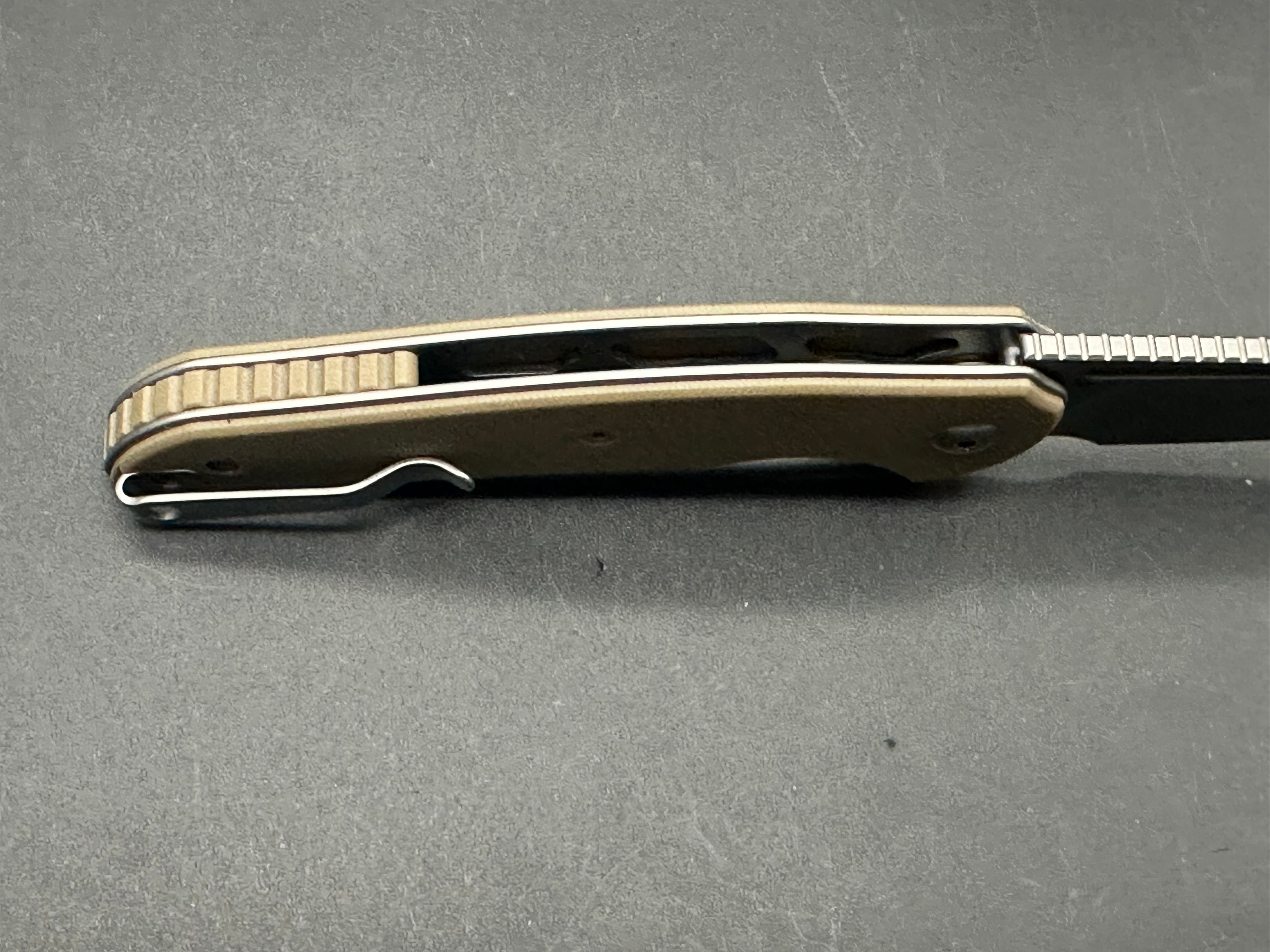 Ferrum Forge Knife Works Stinger Liner Lock Folding Pocket Knife - 3.25