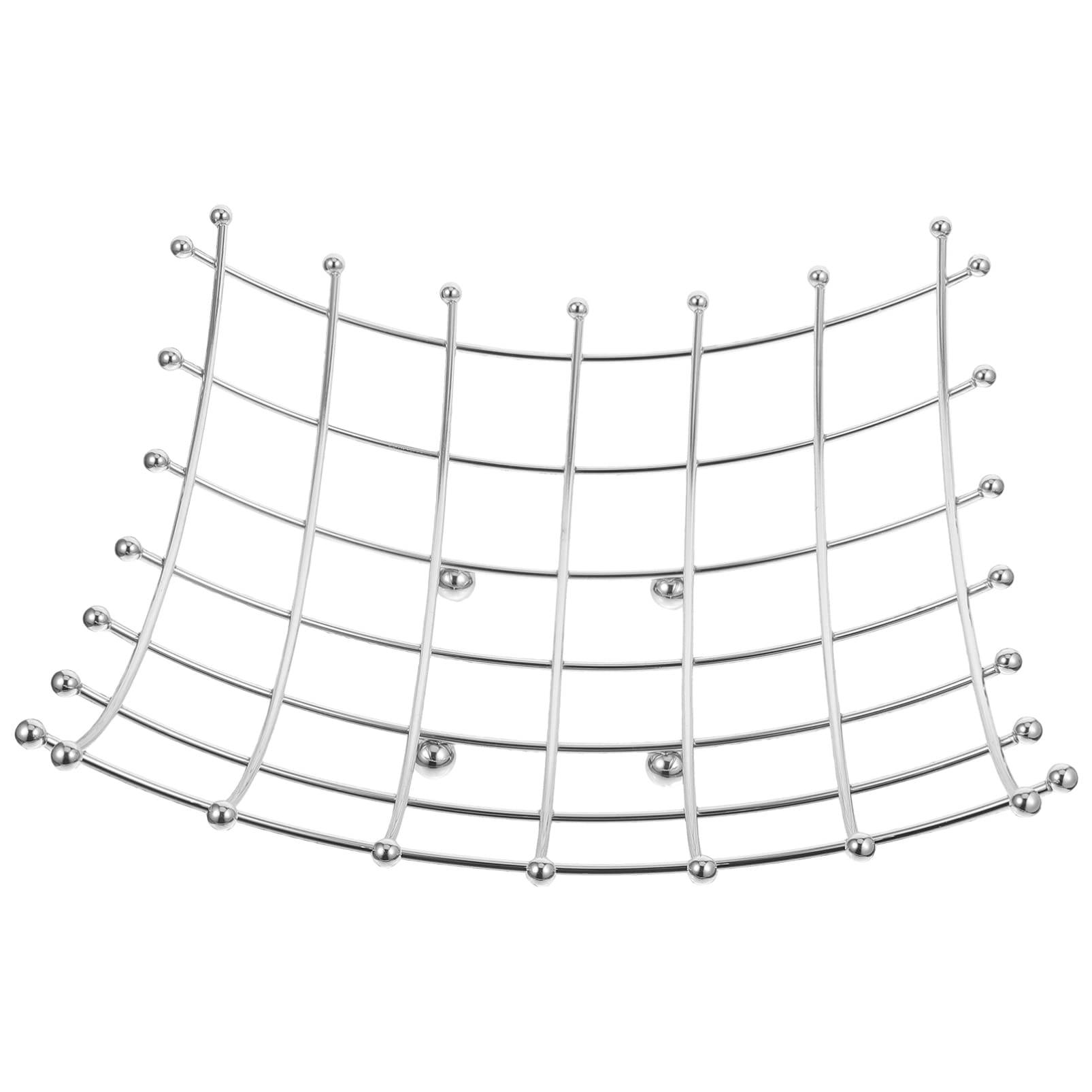 Modern Wire Fruit Basket Bowl - Countertop Holder for Fruits, Veggies & Snacks - Kitchen & Dining Decor