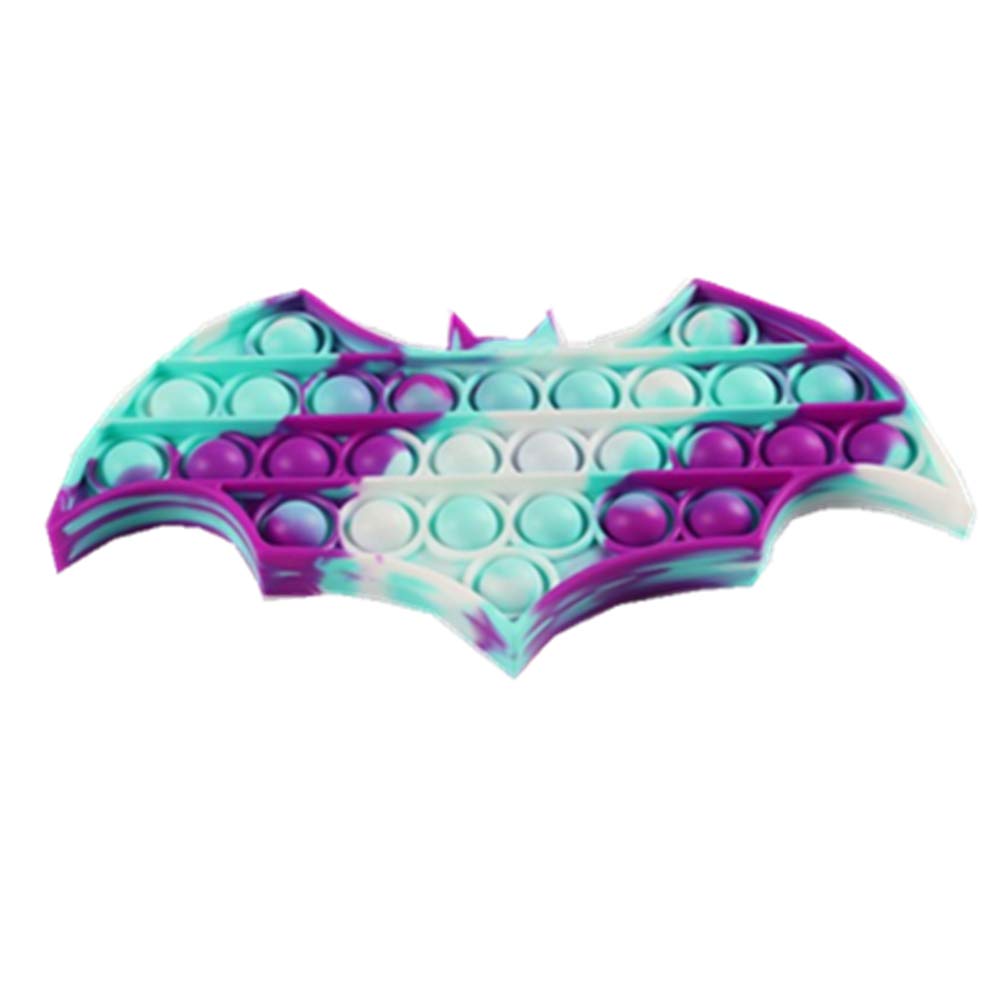 Newshop Push Pop Bubble Fidget Sensory Toy - Stress Relief & Anxiety Reducer for Kids & Adults - Autism Friendly Silicone Popping Game - Perfect for Home, Office & Classroom Use