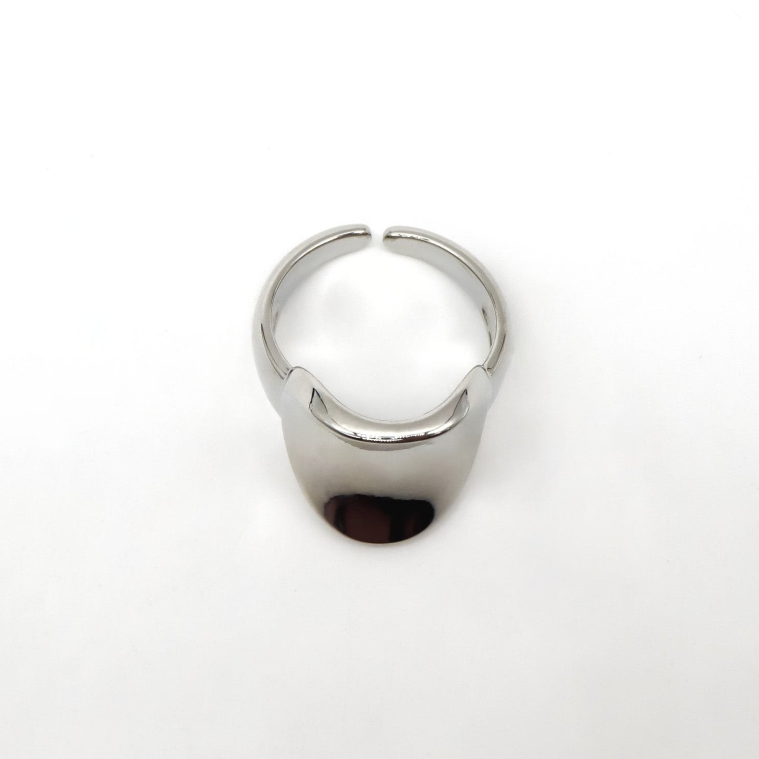 Bold Stainless Steel Dome Ring for Men & Women - High Polish Finish Wedding Band, Anniversary Gift, Everyday Jewelry