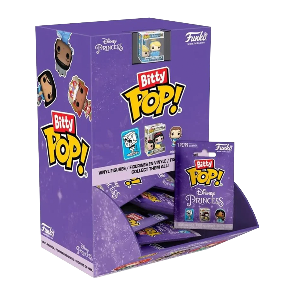 Bitty POP! Disney Princess Mystery Blind Bag Collectible Figures - Perfect for Kids' Birthday Gifts & Disney Toy Collections