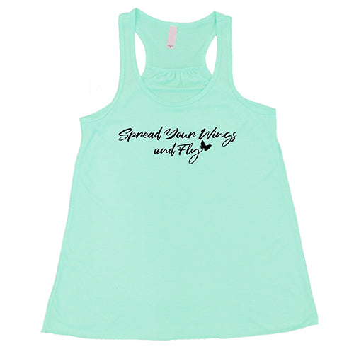 Spread Your Wings And Fly Shirt - Inspirational Motivational T-Shirt for Women & Men - Perfect for Travel, Adventure & Daily Wear