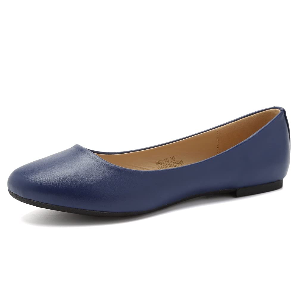 CIOR Women's Ballet Flats - Comfortable Slip-On Walking Shoes for Women | Classic & Casual Design | Perfect for Office, Travel and Everyday Wear