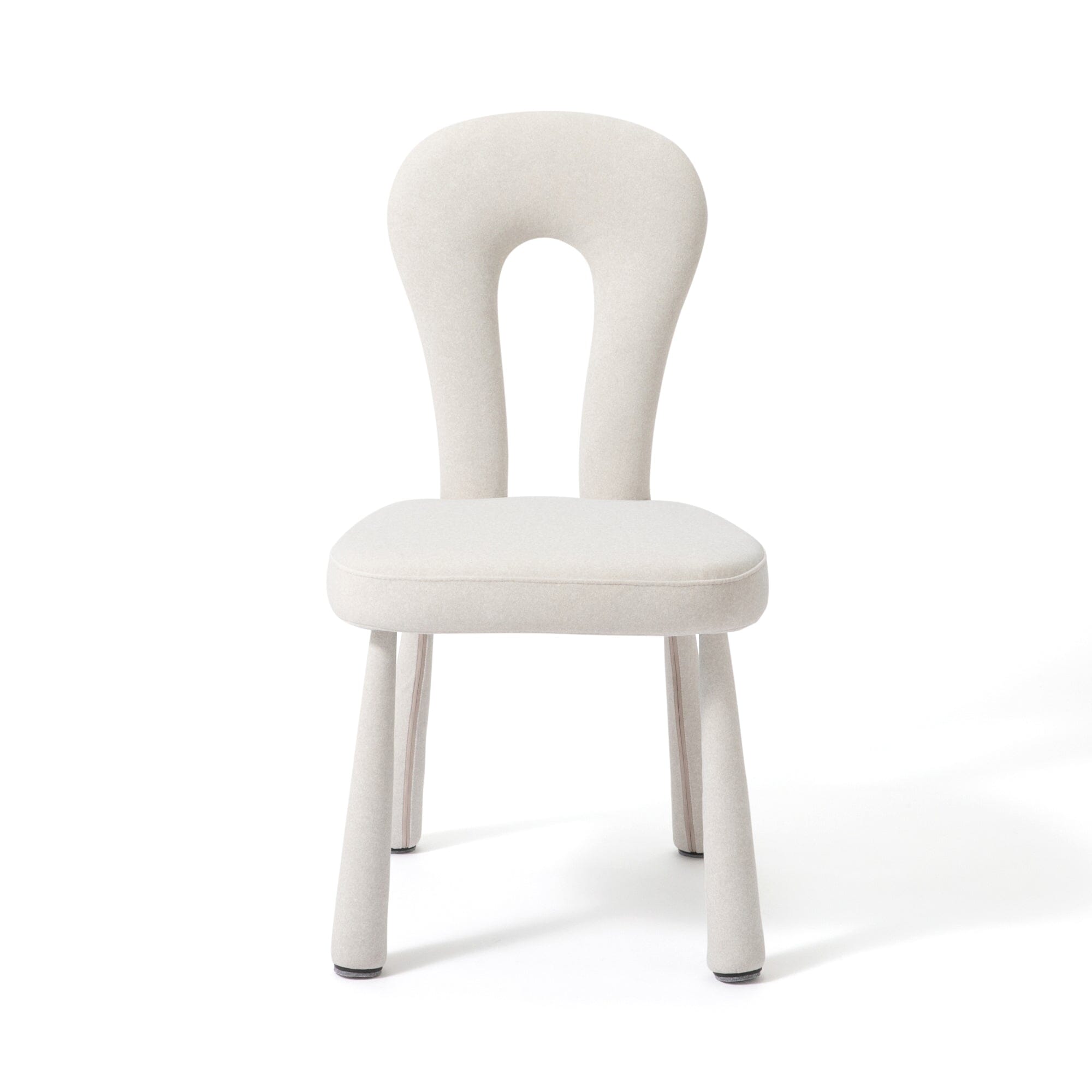 Premium Lepre White Modern Accent Chair - Stylish & Comfortable Seating for Living Room, Bedroom, or Office Decor