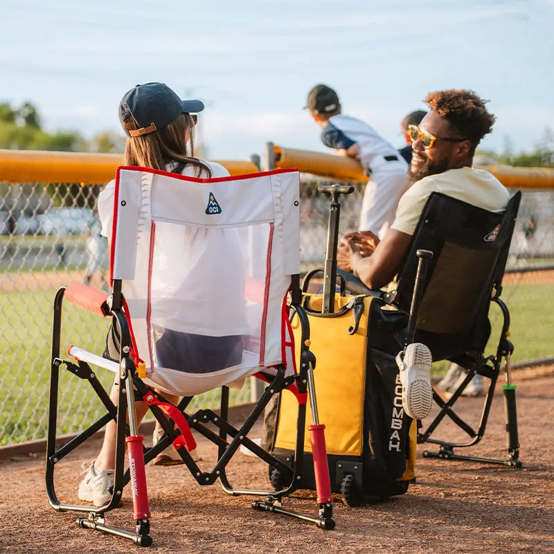 Stowaway Rocker™ - Compact Folding Rocking Chair for Camping, Travel & Small Spaces - Portable Outdoor Rocker for Patio, RV, Apartment & Nursery - Lightweight & Easy to Store
