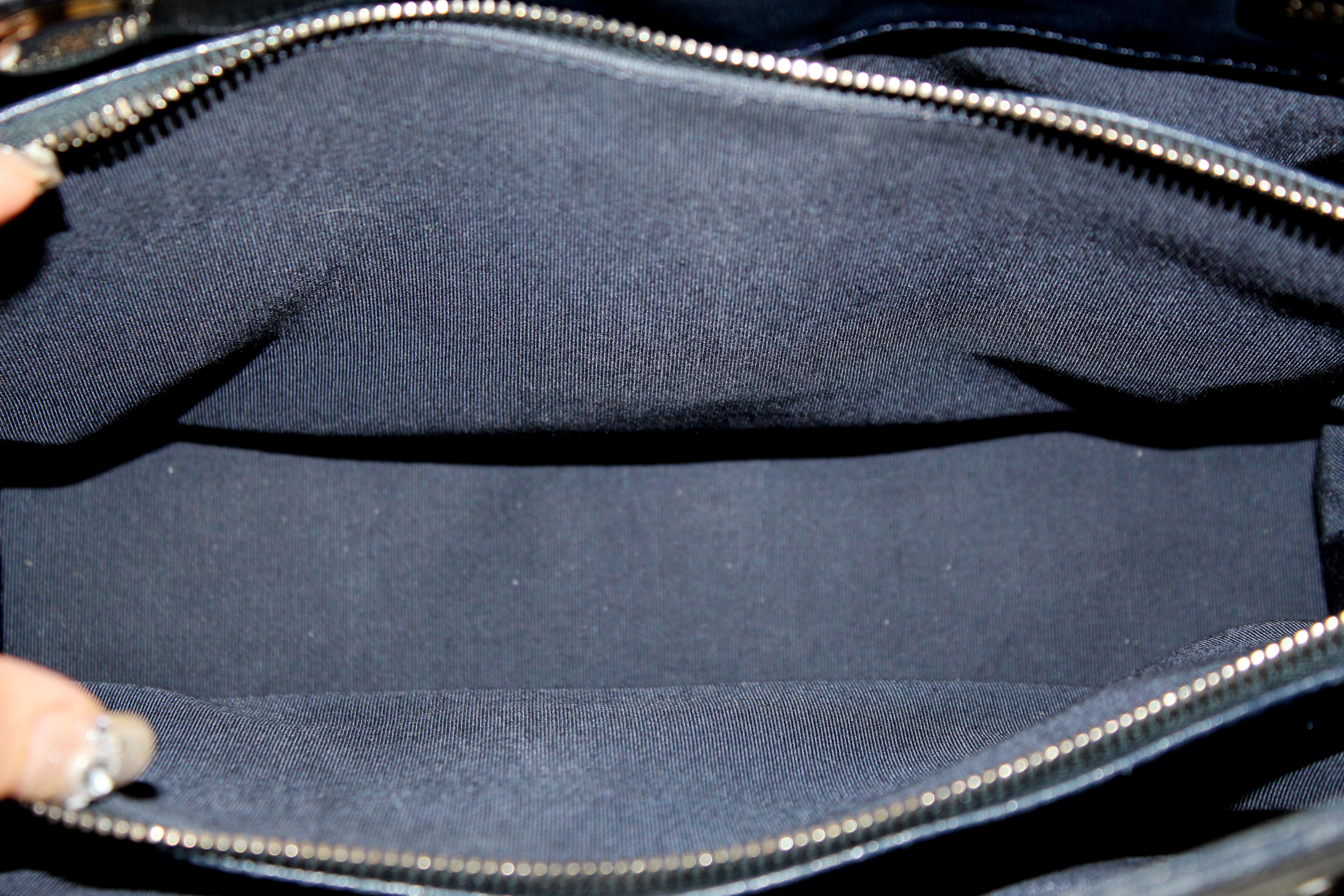 Authentic Chanel Quilted Blue Lambskin Leather Shoulder Tote Bag - Luxury Handbag for Women, Perfect for Work, Travel & Everyday Use