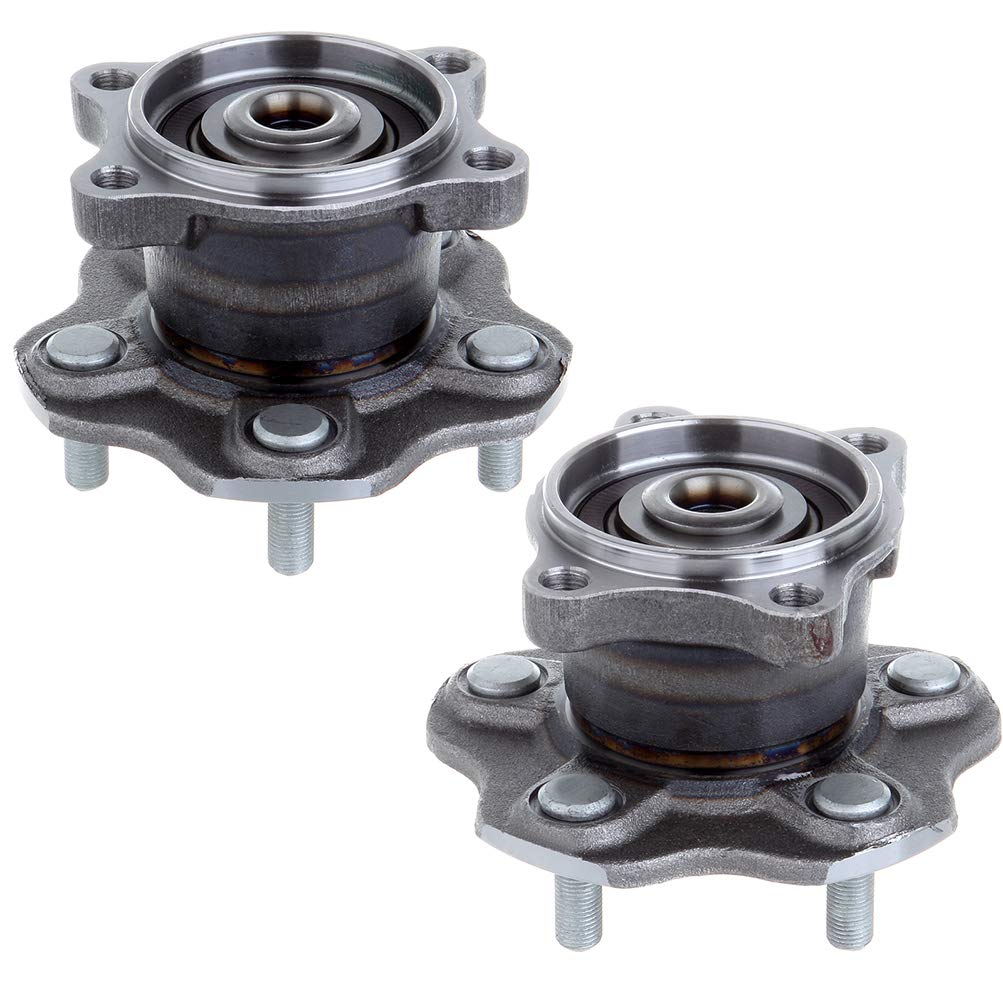 ROADFAR Wheel Bearing and Hub Assembly Kit - Compatible with 2002-2006 Nissan Altima, 2004-2008 Maxima, 2004-2009 Quest Rear Wheel (Part# 512201) | Durable Replacement for Smooth Ride & Vehicle Safety