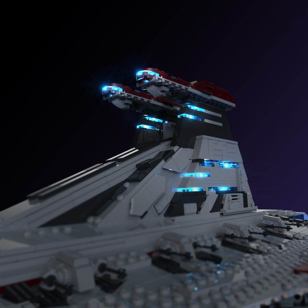 LEGO® Star Wars UCS Venator Class Republic Attack Cruiser #75367 Light Kit - LED Lighting Set for LEGO Models - Perfect for Display & Nighttime Showcase