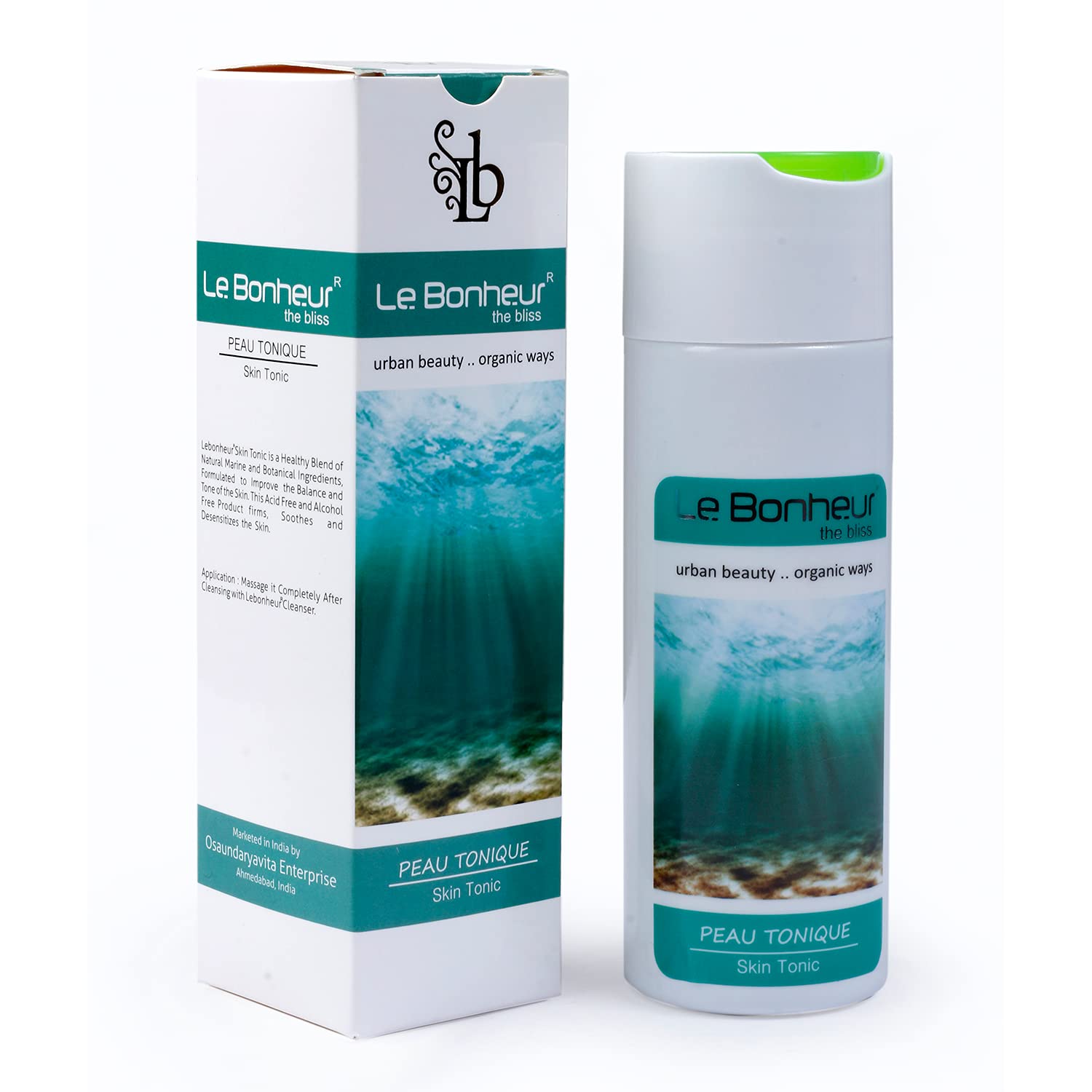Alcohol-Free Skin Tonic for Acne Scars & Brightening - Le Bonheur Peau Tonique (160ml) | Gentle Facial Treatment for Clear, Glowing Skin | Perfect for Daily Skincare Routine & Post-Acne Care