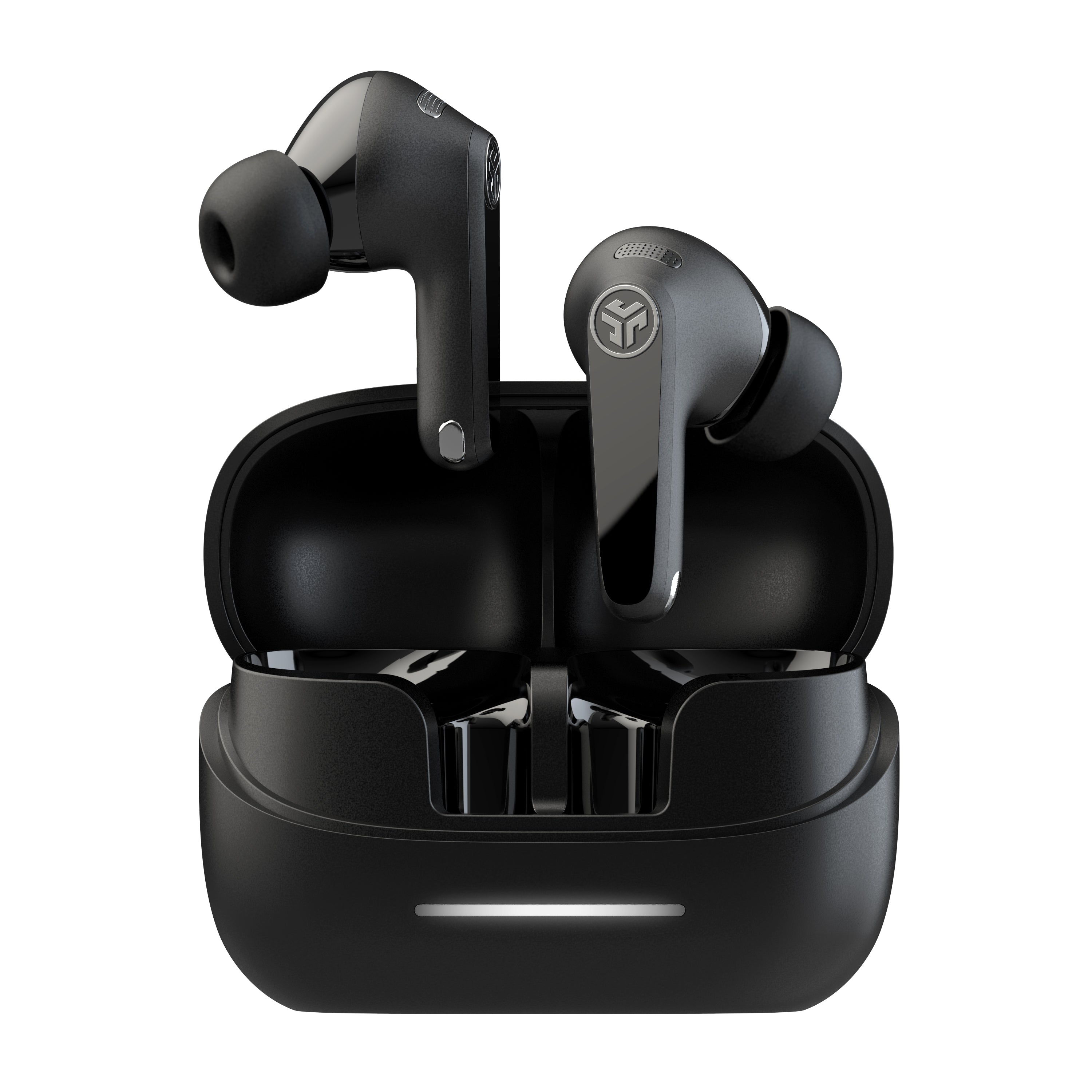 JBuds Pods ANC True Wireless Earbuds with Active Noise Cancellation - Black | Wireless Bluetooth Earbuds for Workout, Travel & Commuting