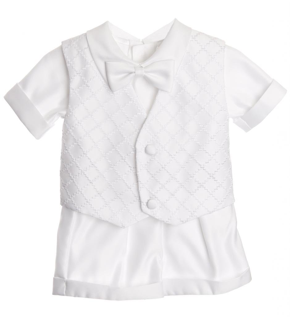 White Baptism Outfit for Baby Boys - Size B5 (Extra Small) | Christening Gown for Newborns & Infants | Perfect for Church Ceremonies & Special Occasions