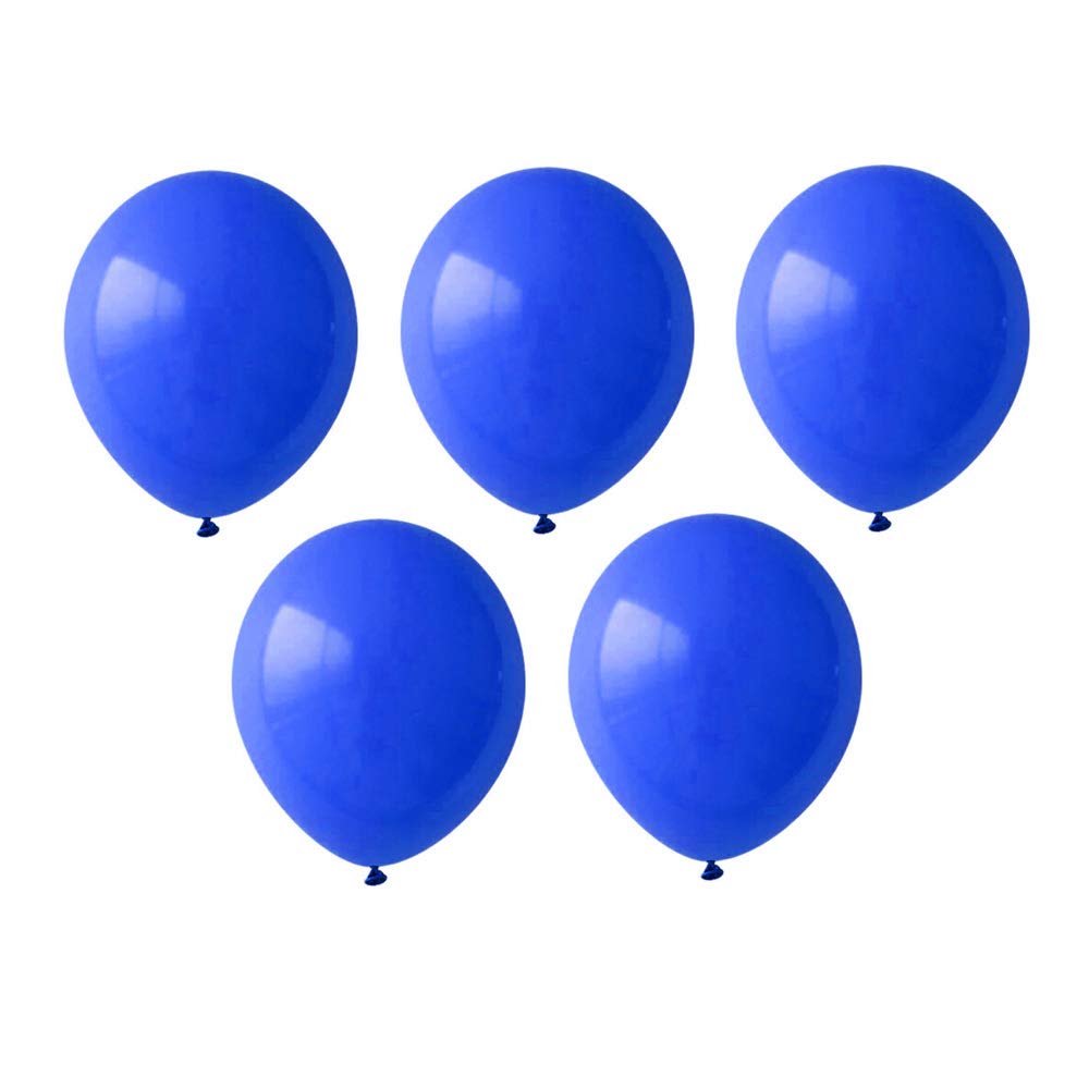 ZOOYOO 5 Inch Blue Latex Balloons - Premium Helium Balloons for Party Decorations, Pack of 120 - Perfect for Birthday Parties, Baby Showers & Wedding Decorations