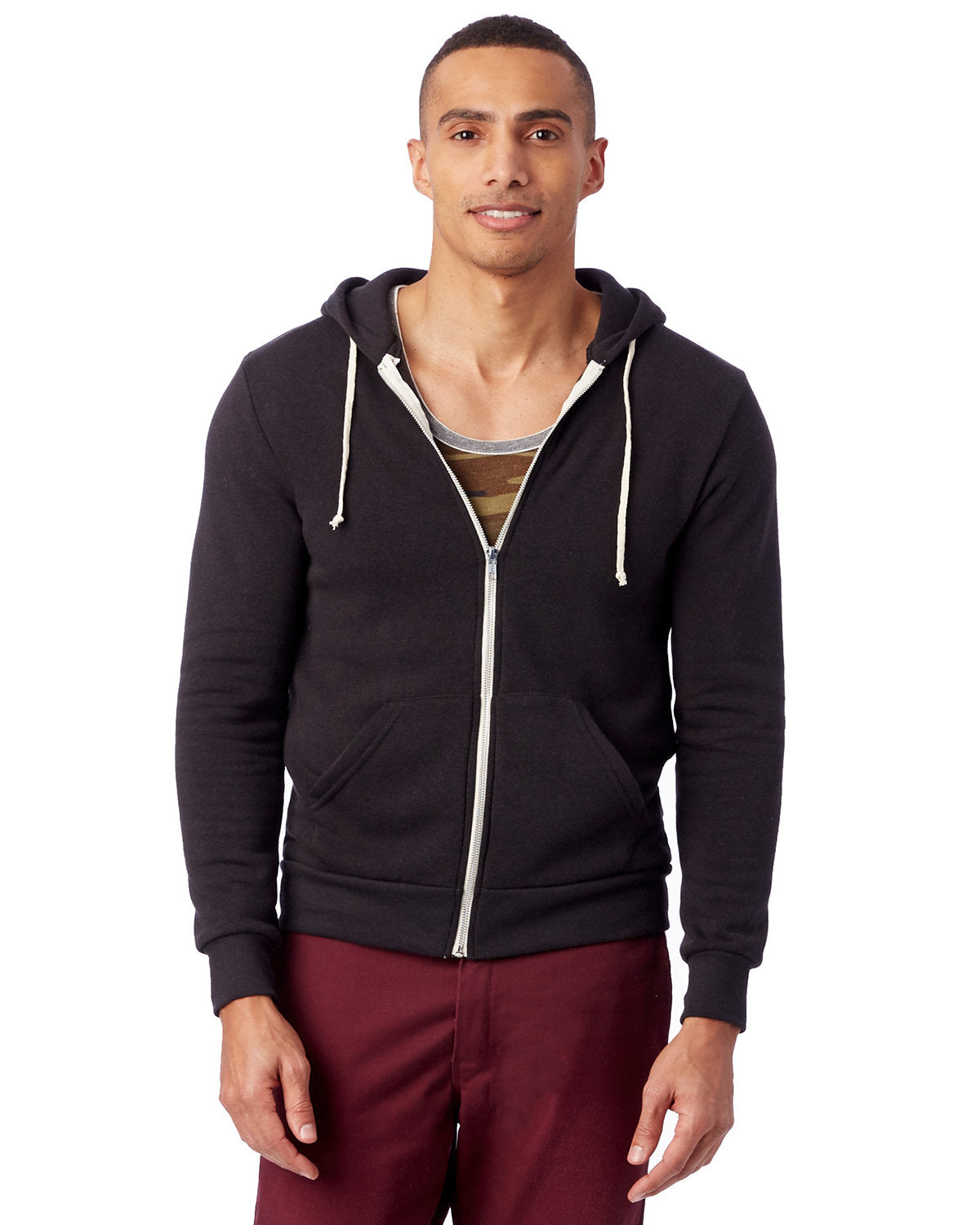 Men's Rocky Eco Fleece Zip Hoodie AA9590 - Warm & Comfortable Fleece Jacket for Outdoor Hiking, Camping & Casual Wear