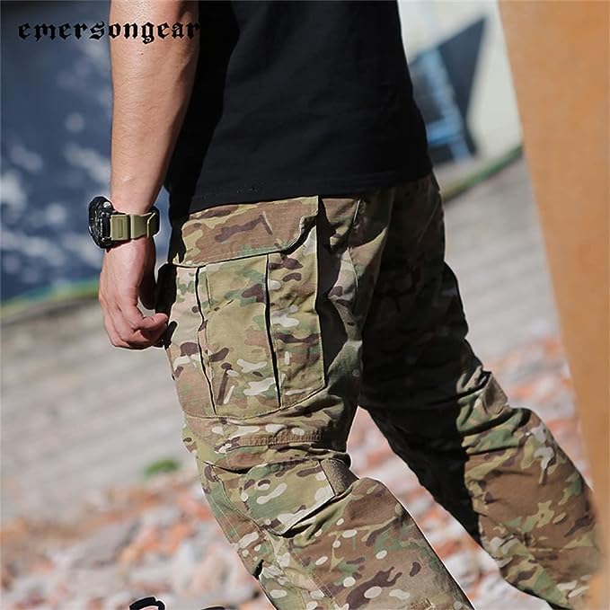 EMERSONGEAR G3 Paintball Pants with Knee Pads - Tactical Combat Pants for Men, Army Airsoft BDU Outdoor Trousers | Perfect for Paintball, Airsoft, Tactical Training & Outdoor Adventures