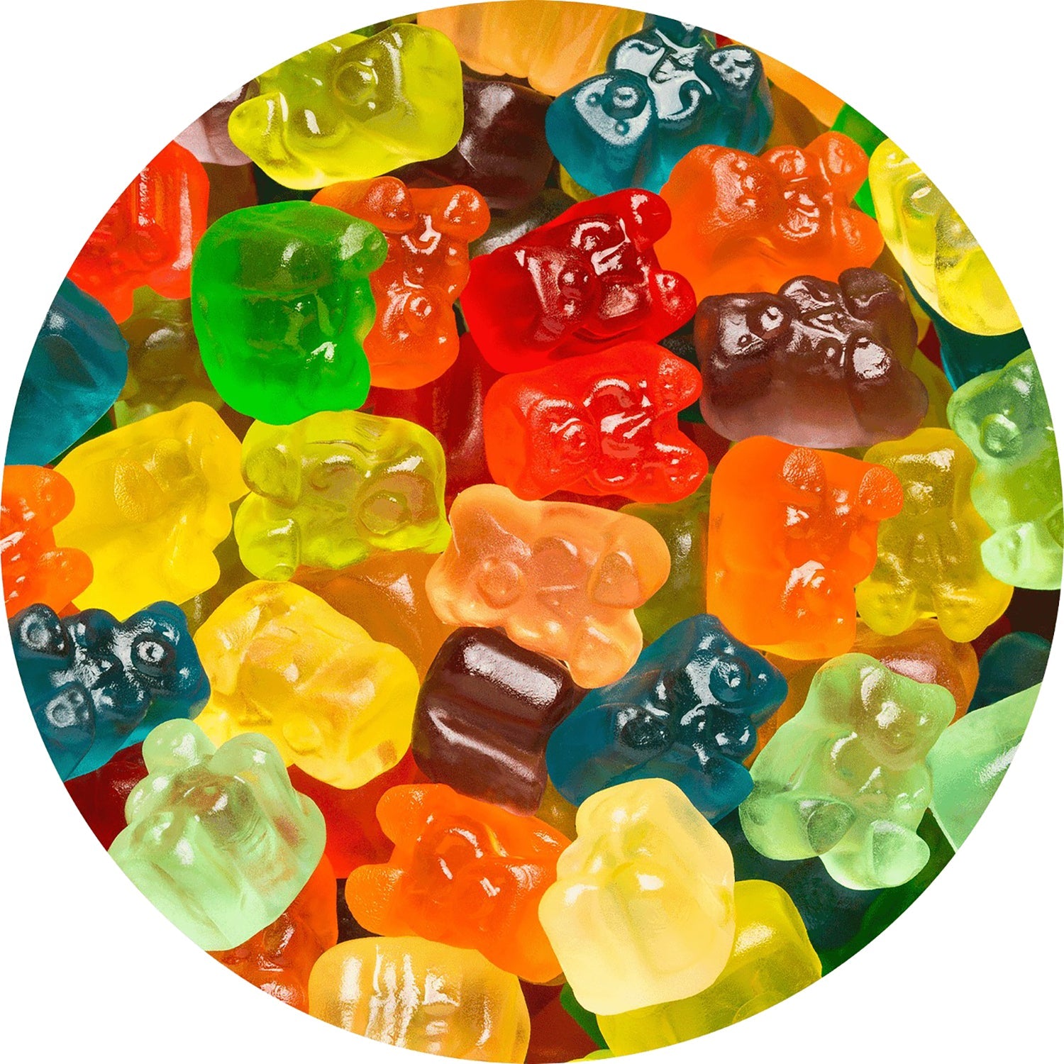 Albanese Gummy Bears 5lb Bulk Bag - Assorted Fruit Flavors, Soft & Chewy Candy for Parties, Movie Nights, and Office Snacks