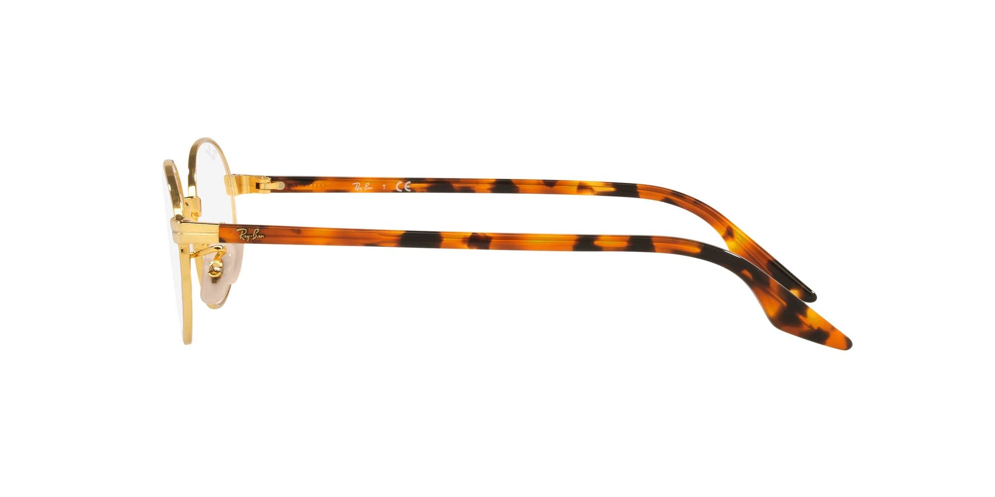 Ray-Ban Rx6481v Oval Prescription Eyeglasses Frames for Men & Women - Lightweight & Durable Eyewear for Daily Wear, Reading & Driving
