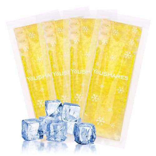 Yellow ice packs